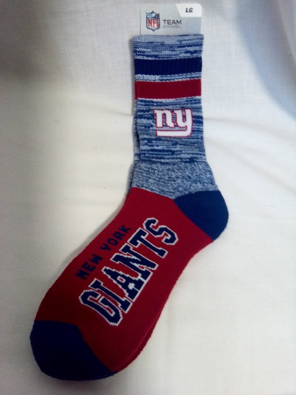 NFL New York Giants socks Large NWT